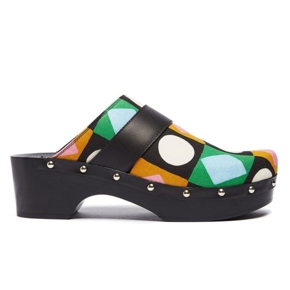 LDJ X Fabrizio Viti Jean Clogs Lucky Charms in Calf Leather size 6 - Picture 1 of 12